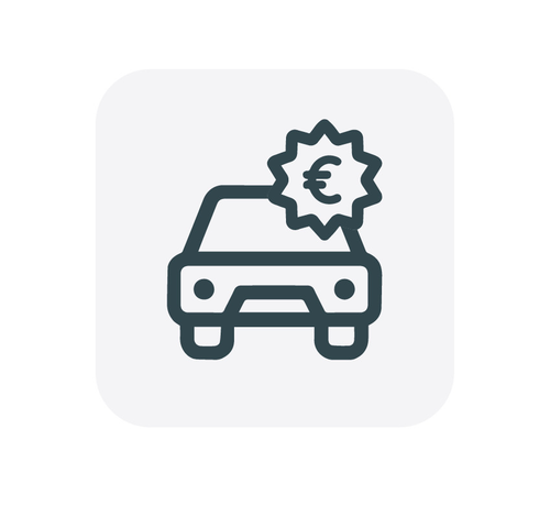 Das Icon symbolisiert den 2. Schritt beim Auto verkaufen in der Nähe. 